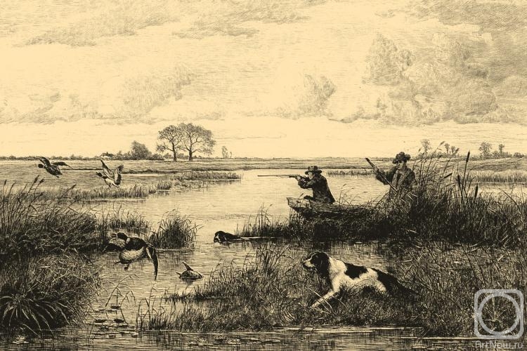 Kolotikhin Mikhail. Duck hunting