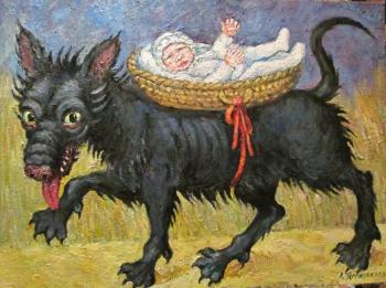 The Beast Carries the Child. Yaguzhinskaya Anna