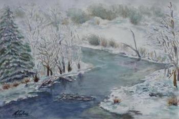 Winter River. Lizlova Natalija