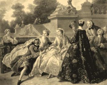 Courtiers in Versailles (). Kolotikhin Mikhail