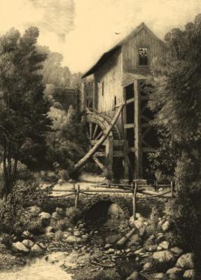 Mill in Helsinger (A Mill). Kolotikhin Mikhail