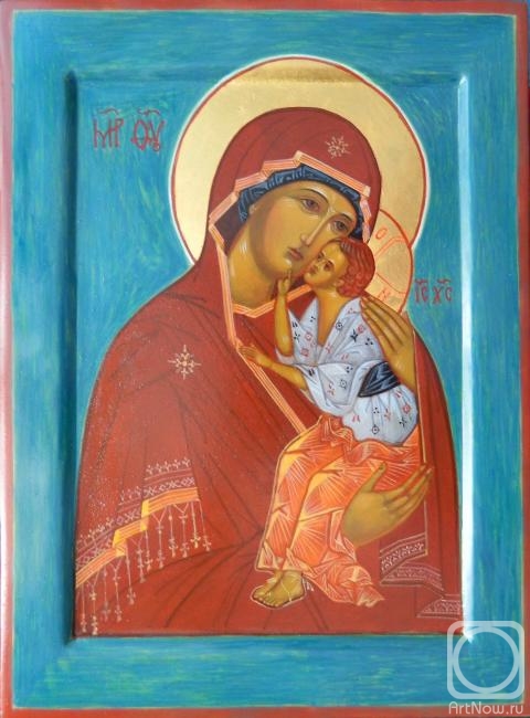 Popov Sergey. Yaroslavl Icon of the Mother of God