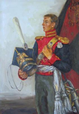Portrait of an Officer of the Life Guards of the Uhlan Regiment of 1812. Fedorov Dmitriy
