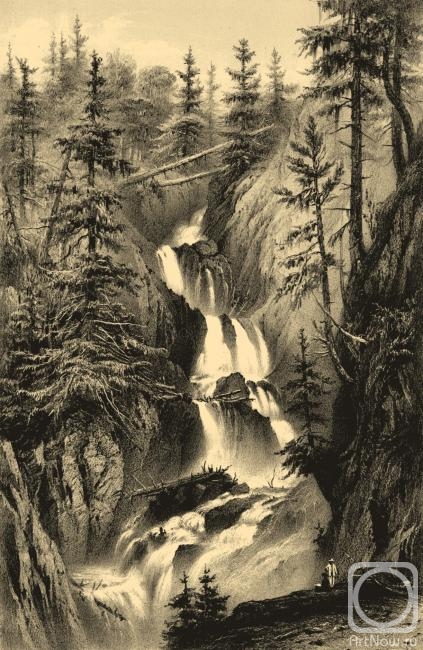 Kolotikhin Mikhail. Waterfall du Parisien