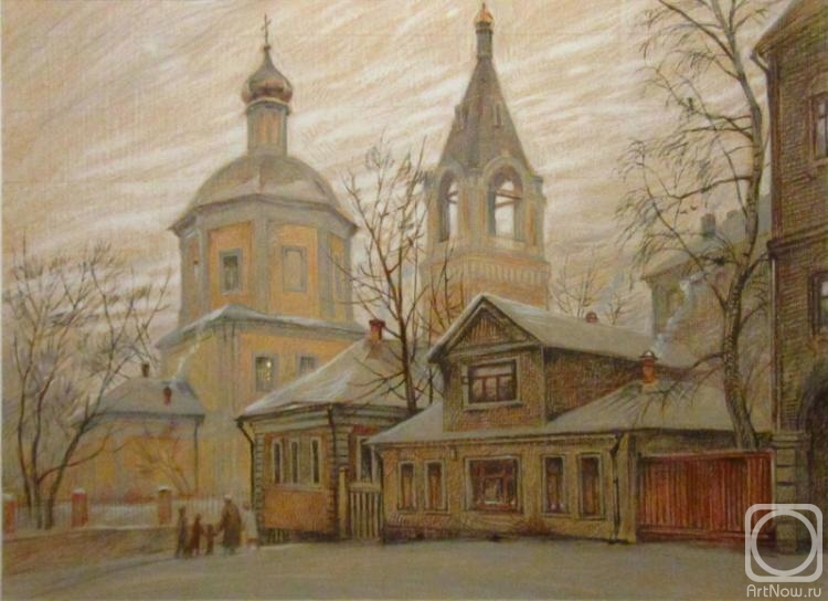 Bikashov Dimitrii. Old Moscow. Obydensky Pereulok