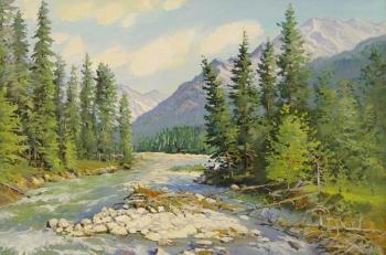 In the Sayan mountains. Kuznetsov Mihail