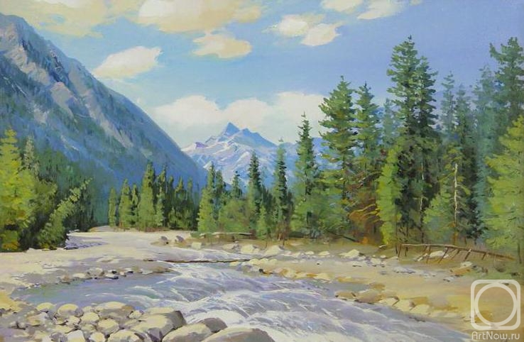 Kuznetsov Mihail. Mountain River