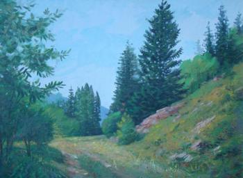 Картина «Тропинка в лесу»