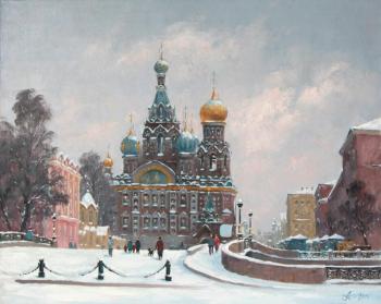 The Church of the Spilled Blood. Saint Petersburg. Alexandrovsky Alexander
