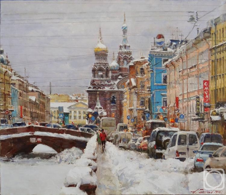 Galimov Azat. From city life. St. Petersburg