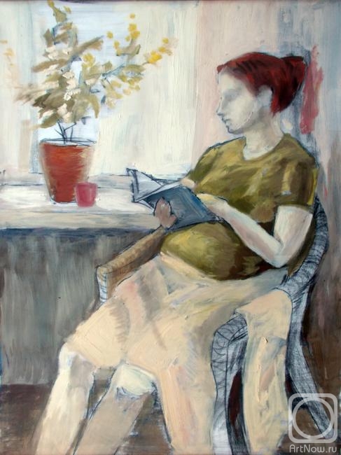 Petrovskaya Tatyana. Unfinished Portrait of the Sister