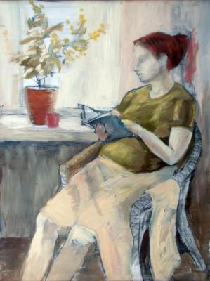Unfinished Portrait of the Sister. Petrovskaya Tatyana