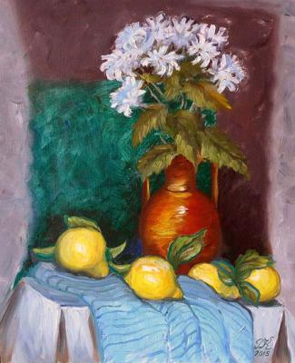 Kokoreva Margarita Ivanovna. Yellow pears
