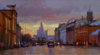 Lowered the twilight. New Square. Shalaev Alexey
