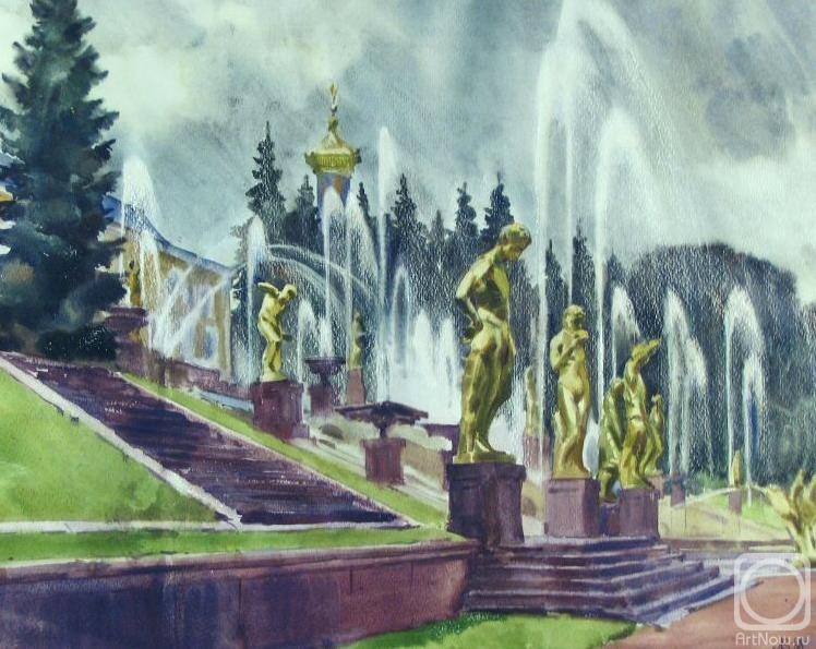 Lapovok Vladimir. Peterhof. Grand Cascade