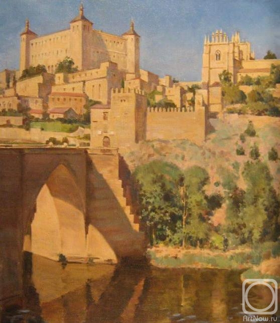 Lapovok Vladimir. Spain. Toledo. Bridge over the Tagus