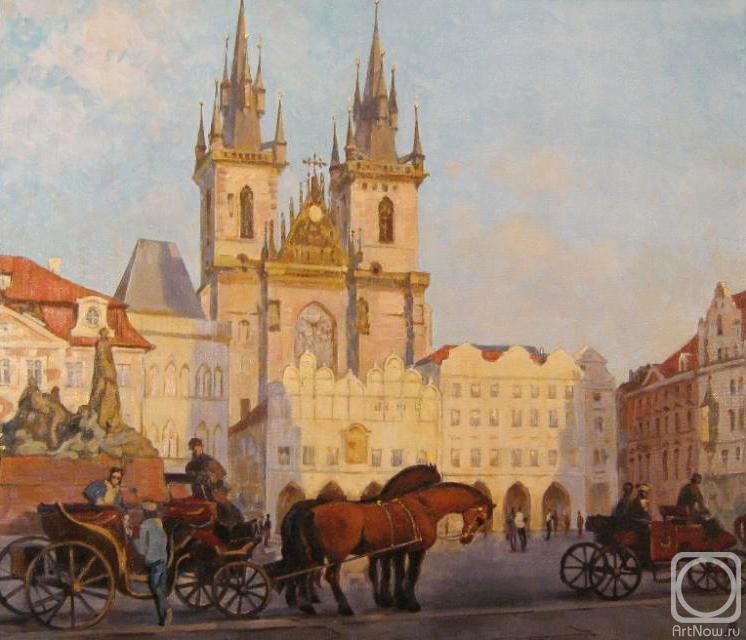 Lapovok Vladimir. Prague. Old Town Cab Drivers