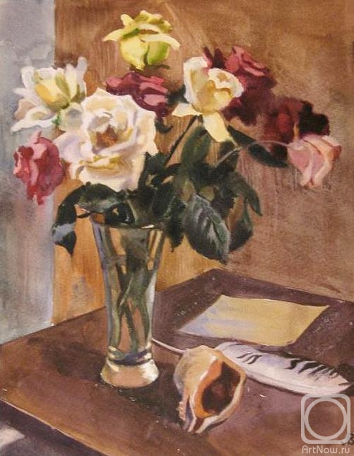 Lapovok Vladimir. Roses and Writing