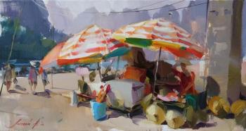 Trading tent. China. Litosova Natalya