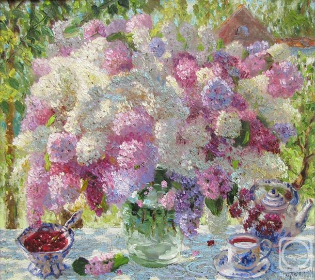 Zundalev Viktor. Bouquet of lilacs