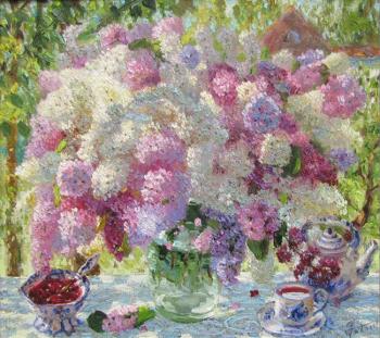 Bouquet of lilacs. Zundalev Viktor