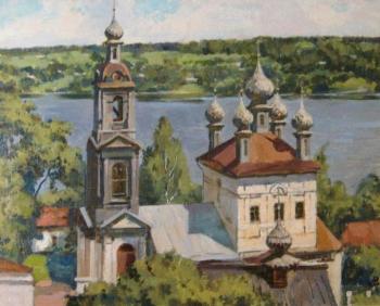Ples. Temple over the Volga. Lapovok Vladimir