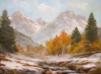 River in the mountains. Kozlov Konstantin