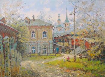 Картина «Иркутский дворик»