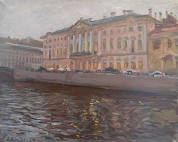 Petersburg, Moika-River, Stroganov Palace. Dobrovolskaya Gayane