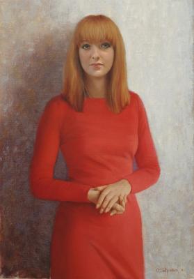Maria in red. Gavrilenok Yuriy