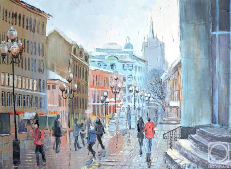 Pogodeikina Ekaterina. Moskovsky Arbat