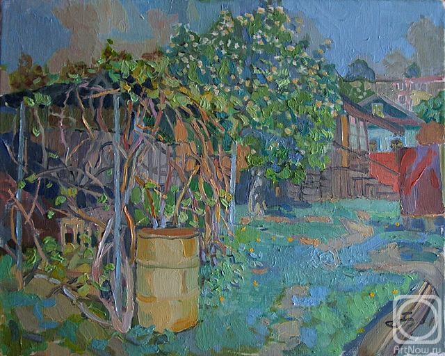 Grigoriev Andrey. Spring courtyard