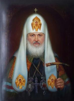 Portrait of Patriarch Kirill. Bebihov Dmitry