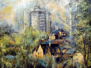 View of the high-rise buildings (High-Rise View). Lednev Alexsander