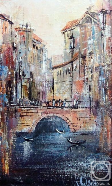 Lednev Alexsander. canals of Venice