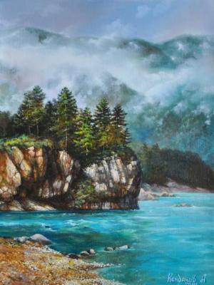 Картина «Туман над Катунью»