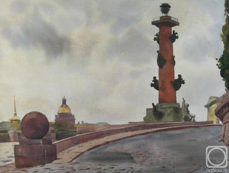 Lapovok Vladimir. Petersburg. Spit of Vasilyevsky Island