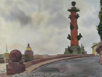 Petersburg. Spit of Vasilyevsky Island. Lapovok Vladimir