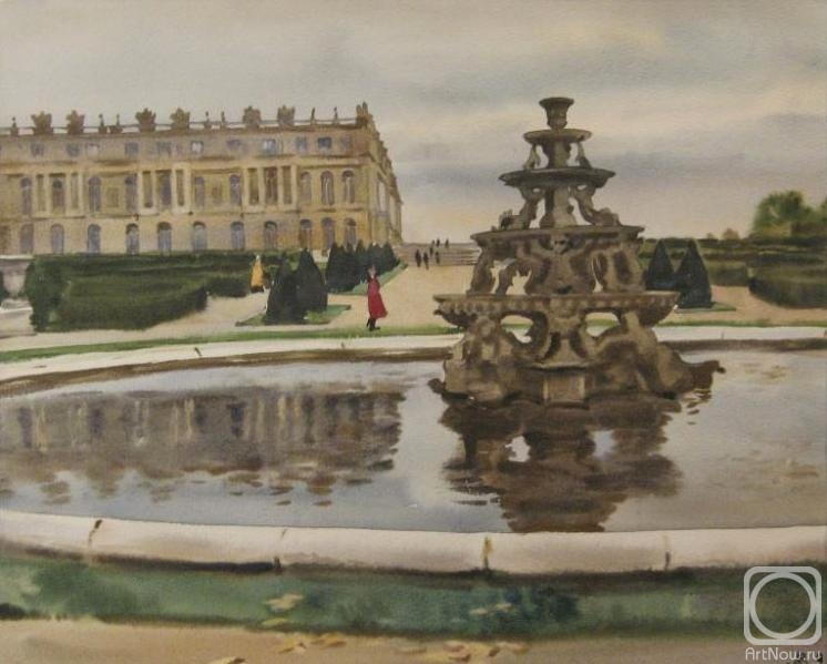 Lapovok Vladimir. Versailles. Triton Fountain. In memory of A.Benoit