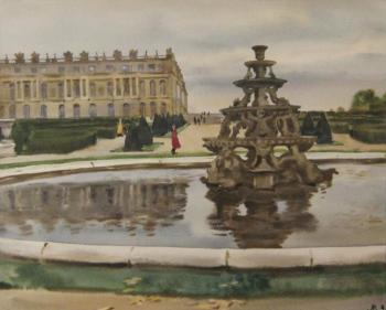 Versailles. Triton Fountain. In memory of A.Benoit. Lapovok Vladimir