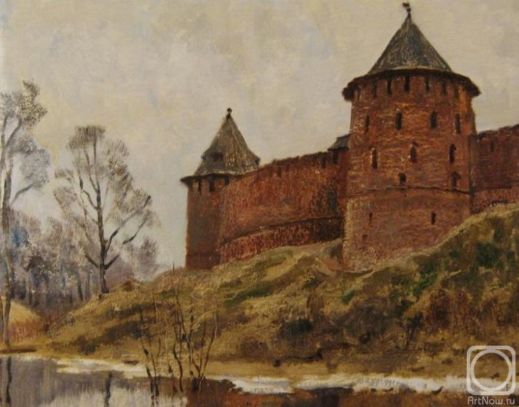 Lapovok Vladimir. Veliky Novgorod. Walls of Detinets