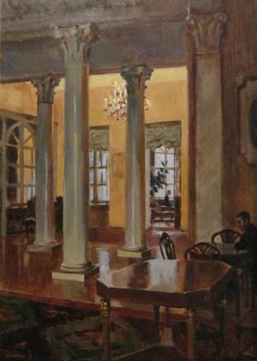 Interior of Sukhanovo. Large living room (8 Room). Lapovok Vladimir