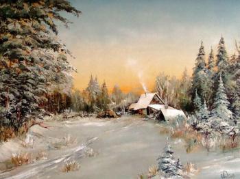 Winter landscape. Lednev Alexsander