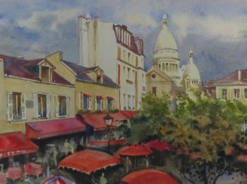 Montmartre. Hill Area (). Lapovok Vladimir