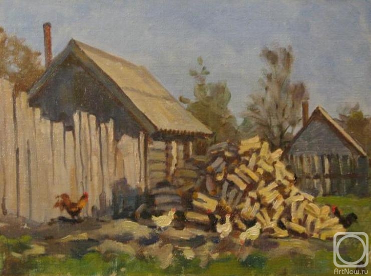 Lapovok Vladimir. Fresh wood (study)