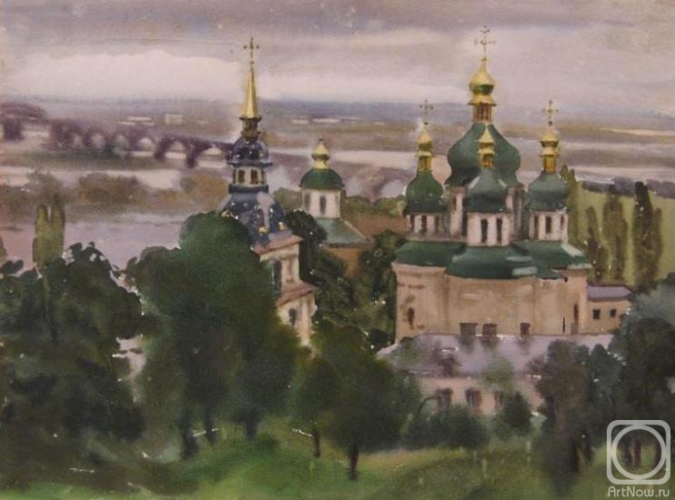 Lapovok Vladimir. Kiev. Vydubets Monastery