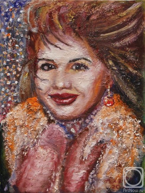 Rakhmatulin Roman. Winter portrait