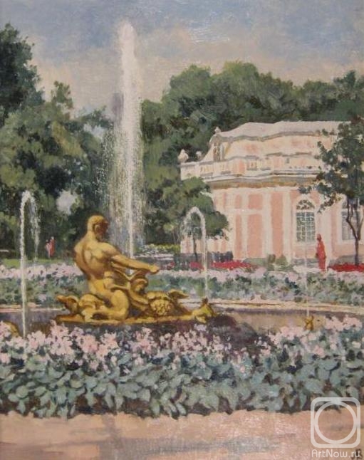 Lapovok Vladimir. Peterhof. Triton Fountain