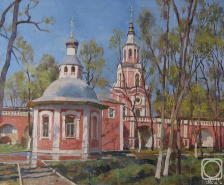 Lapovok Vladimir. Donskoy Monastery. May Sun