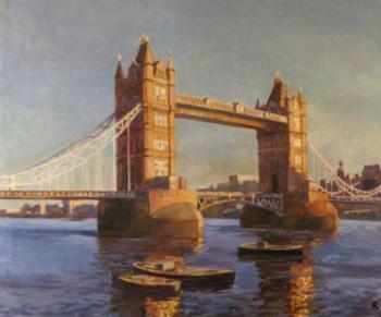London Bridge. Evening. Lapovok Vladimir